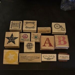 Stampin' Up! Assorted Rubber Stamps